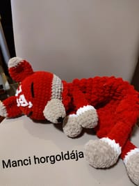 Horgolt figura