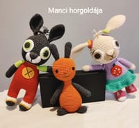 Horgolt figura
