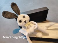Horgolt figura