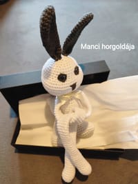 Horgolt figura