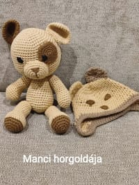 Horgolt figura