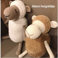 Horgolt figura
