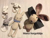 Horgolt figura