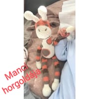 Horgolt figura