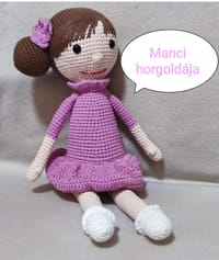 Horgolt figura